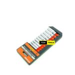 10PCS Premium Chrome Vanadium ¼ inch Deep Socket Box Set