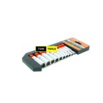 10PCS Premium Chrome Vanadium ¼ inch Deep Socket Box Set