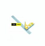 12 inch 300mm Steel Combination Square with Built-In Spirit Level Heavy Duty