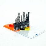 16PCS HSS, Masonry, and Wood Drill Bits Set
