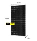 200W 18V Monocrystalline High Efficiency Solar Panel