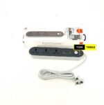 3 Socket 3 USB Fast Charge 2.1A Power Extension Auto Max Compatible