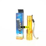 110mm All Metal Direct USB Rechargeable Pocket Torch