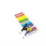 18 Colors Washable Markers Single Sided Triangular Barrel