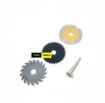 3PCS Mini Saw Blades Drill Attachments for Wood, Metal, Stone