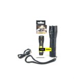450 Lumen 300m All Metal Side COB LED Rechargeable Zoomable Mini Torch