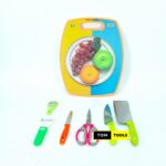 7PCS Kitchen Cutlery and Cutting Board Set