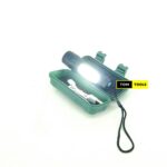 93mm Small ABS Plastic Rechargeable Side LED Zoomable Pocket Torch