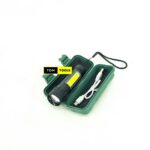 93mm Small ABS Plastic Rechargeable Side LED Zoomable Pocket Torch
