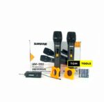 Shure UM202 UHF Dual Wireless Microphone System with Rechargeable Receiver