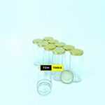 10PCS 250ml Glass Jars Mason Jars with Pop Lids 53mm x 133mm