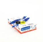 12PCS Blue Retractable Gel Ink Pens with Premium Ink & Comfort Grip 0.7mm