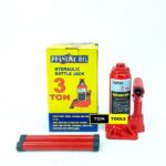 3 Ton RED Hydraulic Bottle Jack