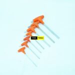7PCS T Handle Allen Keys Hex Wrench Set 2, 2.5, 3, 4, 5, 6, 8mm