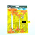7PCS T Handle Allen Keys Hex Wrench Set 2, 2.5, 3, 4, 5, 6, 8mm