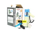 CM008 50 Watt Megaphone Bullhorn Speaker with Siren, USB, 4MIN Recording, Microphone, Strap