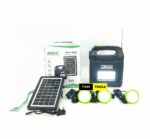DAT DT9026B Solar Home Lighting System with Bluetooth Radio