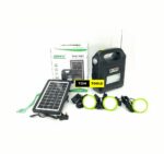 DAT DT9026B Solar Home Lighting System with Bluetooth Radio