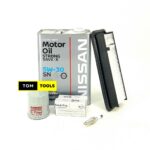 NISSAN Premium Service Pack with Filters, Oil, and Spark Plugs