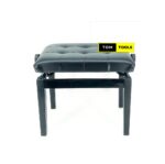 Piano Bench 4 Legged Height Adjustable Wooden Classical Piano Bench