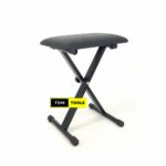Piano Bench Padded Adjustable Folding X Piano Bench
