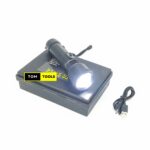 Powerstyle Rechargeable Waterproof LED Zoomable 3000W High Lumen Flashlight