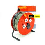 2.5mm x 25m Extension Cable Reel with Switch and 3 Sockets