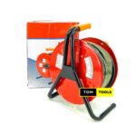 2.5mm x 25m Extension Cable Reel with Switch and 3 Sockets