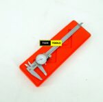 200mm 8 inch Stainless Steel Vernier Caliper with Analogue Dial 0.02mm Accuracy