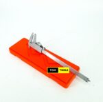 200mm 8 inch Stainless Steel Vernier Caliper with Analogue Dial 0.02mm Accuracy