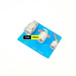 3PCS Chrome Vanadium Socket Adapter Set ¾-to-1 inch, 1-to-¾ inch, ¾-to-½ inch