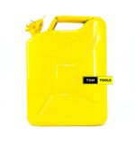 5 Gallon 20L Metal Petrol Diesel Can Container, Yellow