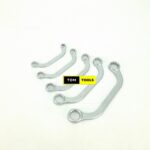 5PCS C Type U Type Double Ended Ring Spanner Wrench Set