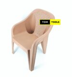 Cherry Solid Polypropylene Easychair 300Kg Capacity Stackable Arm Chair