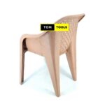 Cherry Solid Polypropylene Easychair 300Kg Capacity Stackable Arm Chair