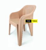 Cherry Solid Polypropylene Easychair 300Kg Capacity Stackable Arm Chair