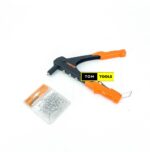 Finder Hand Riveter Rivet Gun with 100pcs 3.2mm Pop Rivets