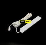 JSB 10m 6 Way 13A Surge Protected Power Extension with Individual Switches