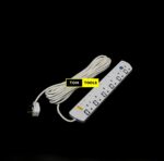 JSB 10m 6 Way 13A Surge Protected Power Extension with Individual Switches