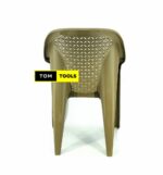 Jungle Green Solid Polypropylene Easychair 300Kg Capacity Stackable Arm Chair