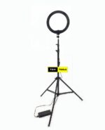 USB Powered 12 inch Dimmable LED Ring Light with Telescopic Tripod and 3 Temperature Modes