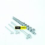 17PCS E Socket Torx Star Socket Set E4 to E24