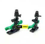 2PCS Adjustable Angle Impact Jet Sprinkler Head