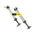 2PCS Garden and Field Crops Impact Sprinkler with Tripod for ½ inch Hose Pipes