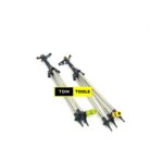 2PCS Garden and Field Crops Impact Sprinkler with Tripod for ½ inch Hose Pipes
