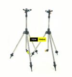 2PCS Garden and Field Crops Impact Sprinkler with Tripod for ½ inch Hose Pipes