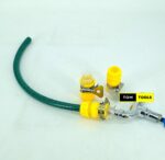 3PCS Threadless Smooth Mixer Tap to ½ inch Hose Connector
