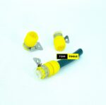3PCS Threadless Smooth Mixer Tap to ½ inch Hose Connector