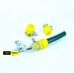 3PCS Threadless Smooth Mixer Tap to ½ inch Hose Connector