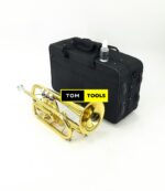 Suzuki Professional B♭ B-Flat Cornet, Gold Lacquer in Hard Case